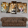 Lion Tiger And Leopard Wall Art Canvas-Stunning Canvas Prints