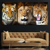 Lion Tiger And Leopard Wall Art Canvas-Stunning Canvas Prints