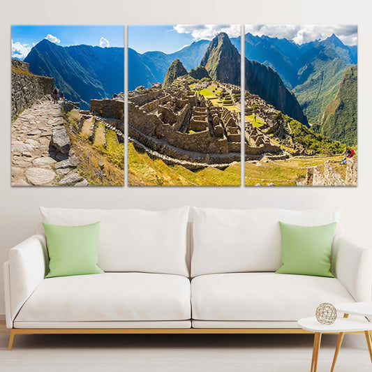 Machu Pichu City Wall Art Canvas-Stunning Canvas Prints