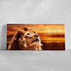 Lion King Gaze Wall art Canvas-Stunning Canvas Prints