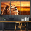 Lion King Gaze Wall art Canvas-Stunning Canvas Prints