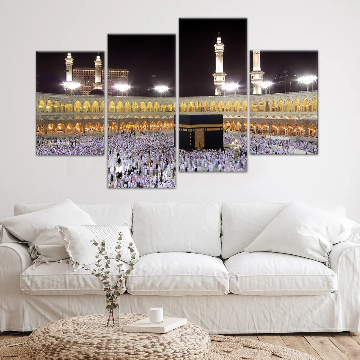 Kaaba In Mecca Wall Art Canvas Print-Stunning Canvas Prints