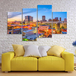 Memphis Skyline Wall Art Canvas-Stunning Canvas Prints