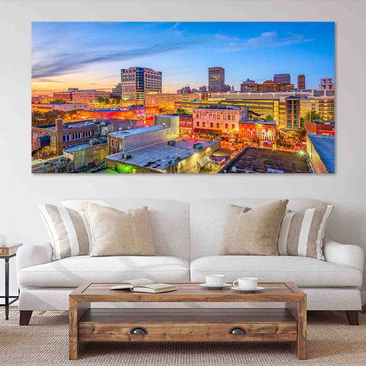 Memphis Skyline Wall Art Canvas-Stunning Canvas Prints