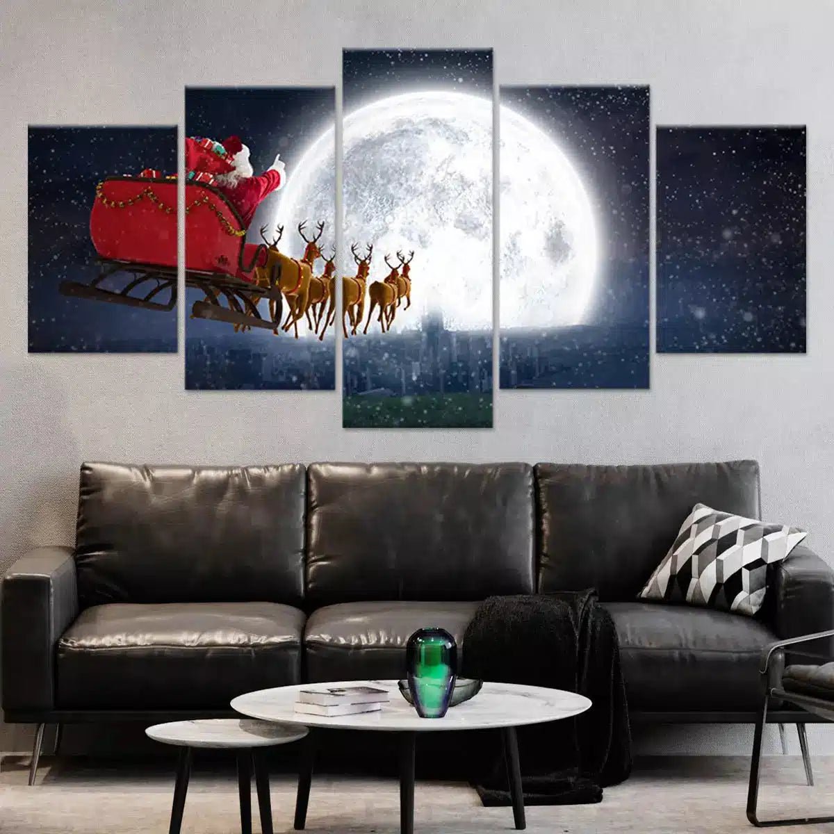 Santa's Sleigh Wall Art-Stunning Canvas Prints