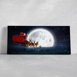 Santa's Sleigh Wall Art-Stunning Canvas Prints