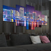 Miami Skyline Wall Art Canvas-Stunning Canvas Prints