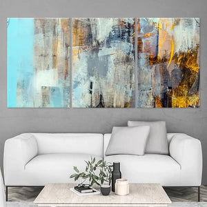 Large Abstract Ocean Breeze Wall Art For Living Room-Stunning Canvas Prints