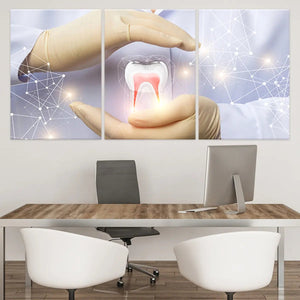 Large Modern Dental Office Wall Art Canvas Print-Stunning Canvas Prints