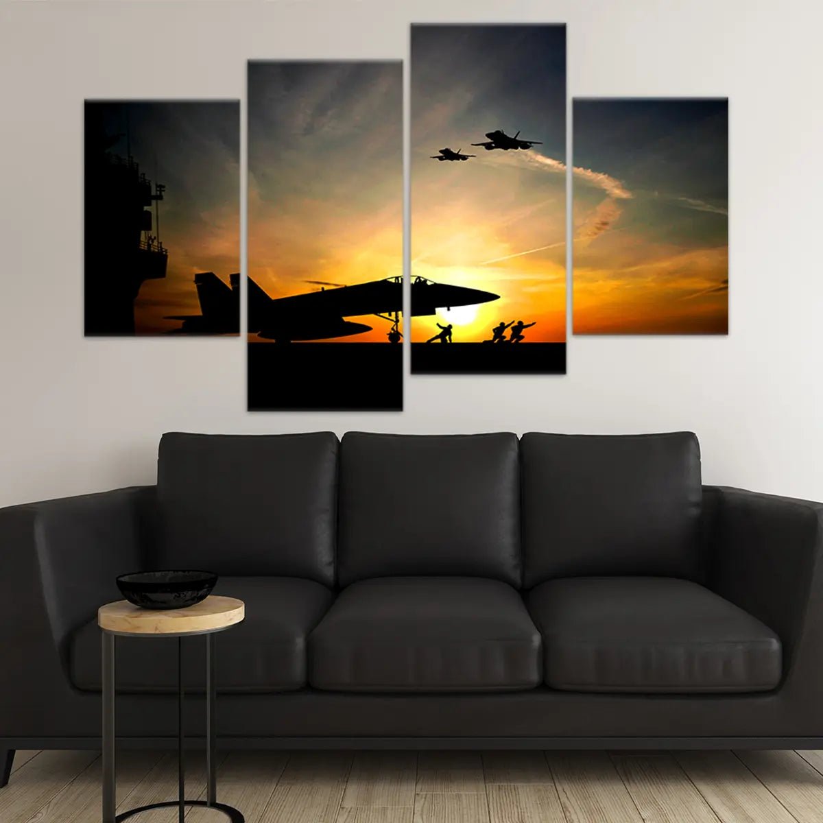 Military Aircraft Carrier Wall Art-Stunning Canvas Prints