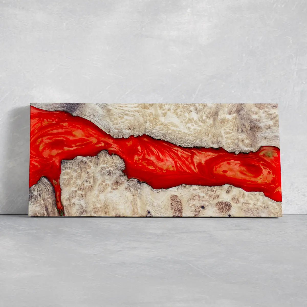 Abstract Red Lava Wall Art Canvas-Stunning Canvas Prints