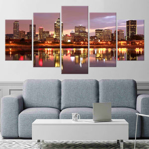 Montreal Skyline Wall Art Canvas-Stunning Canvas Prints