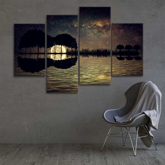 Guitar Island Wall Art Canvas Print-Stunning Canvas Prints