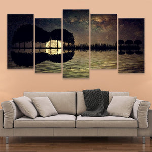 Guitar Island Wall Art Canvas Print-Stunning Canvas Prints