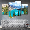 Moraine Lake Wall Art Canvas-Stunning Canvas Prints