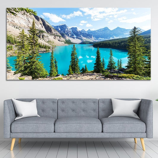 Moraine Lake Wall Art Canvas-Stunning Canvas Prints