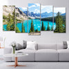 Moraine Lake Wall Art Canvas-Stunning Canvas Prints