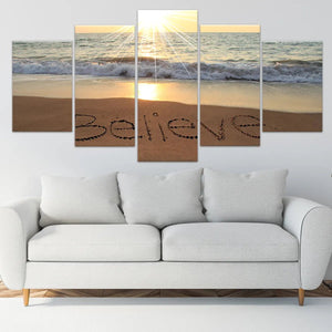 Believe Wall Art Canvas Print-Stunning Canvas Prints