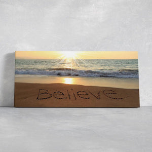 Believe Wall Art Canvas Print-Stunning Canvas Prints