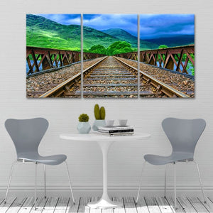 Mountain Railway Wall Art Canvas-Stunning Canvas Prints