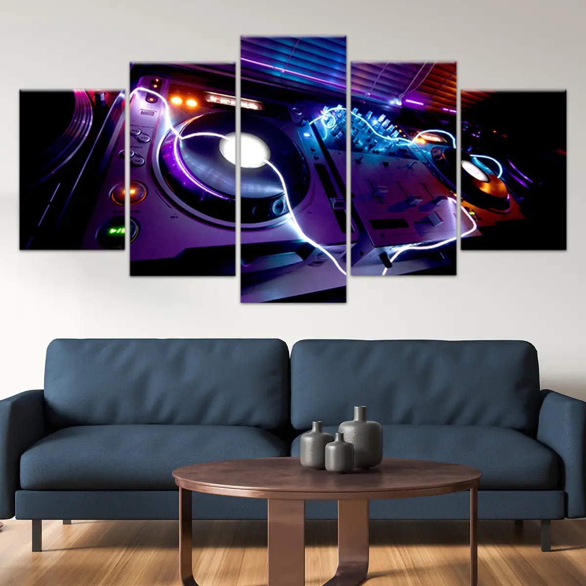 DJ Equipment Wall Art Canvas Print-Stunning Canvas Prints