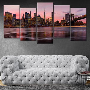 New York City Skyline Wall Art Canvas-Stunning Canvas Prints