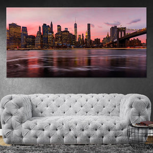 New York City Skyline Wall Art Canvas-Stunning Canvas Prints