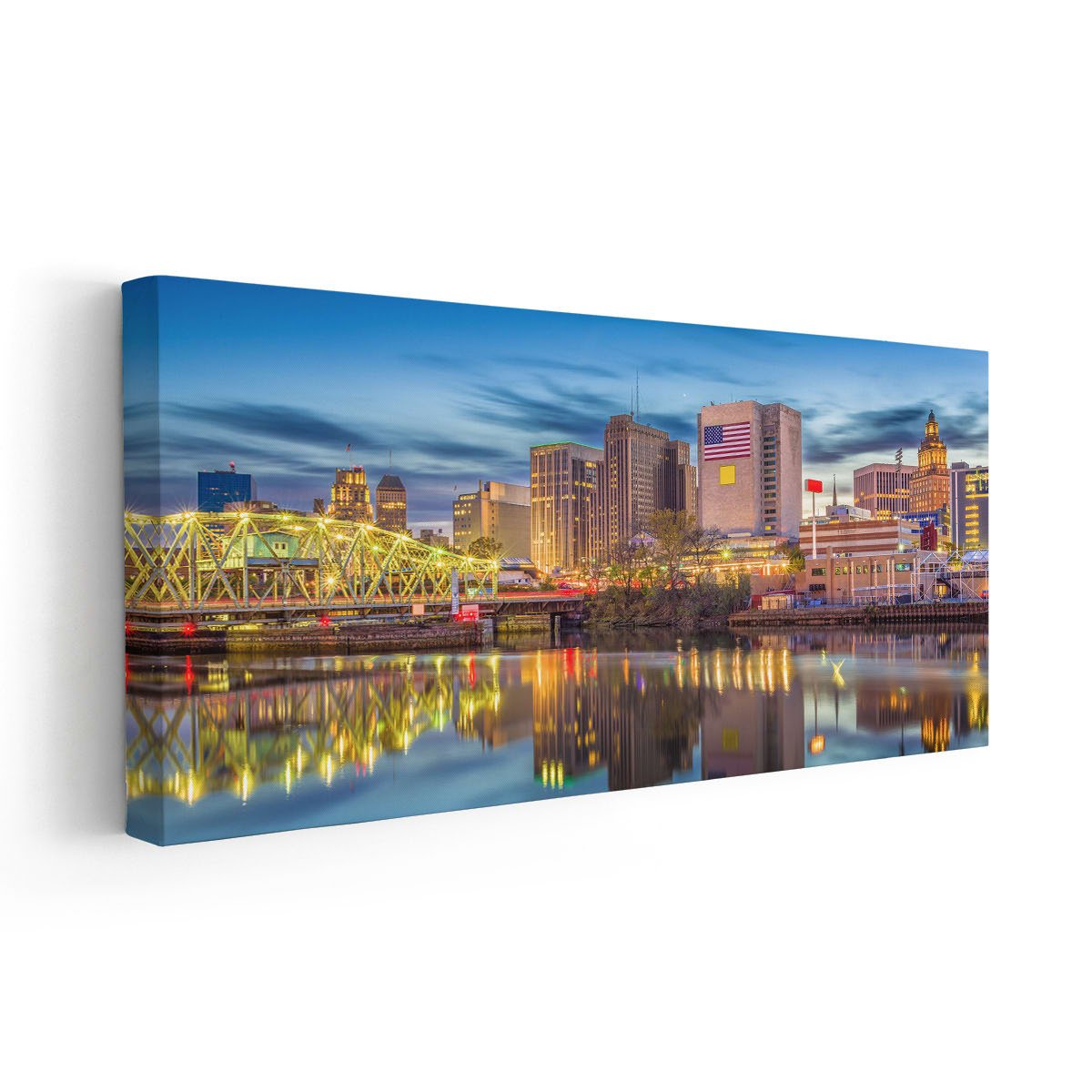 Newark Skyline Wall Art Canvas-Stunning Canvas Prints