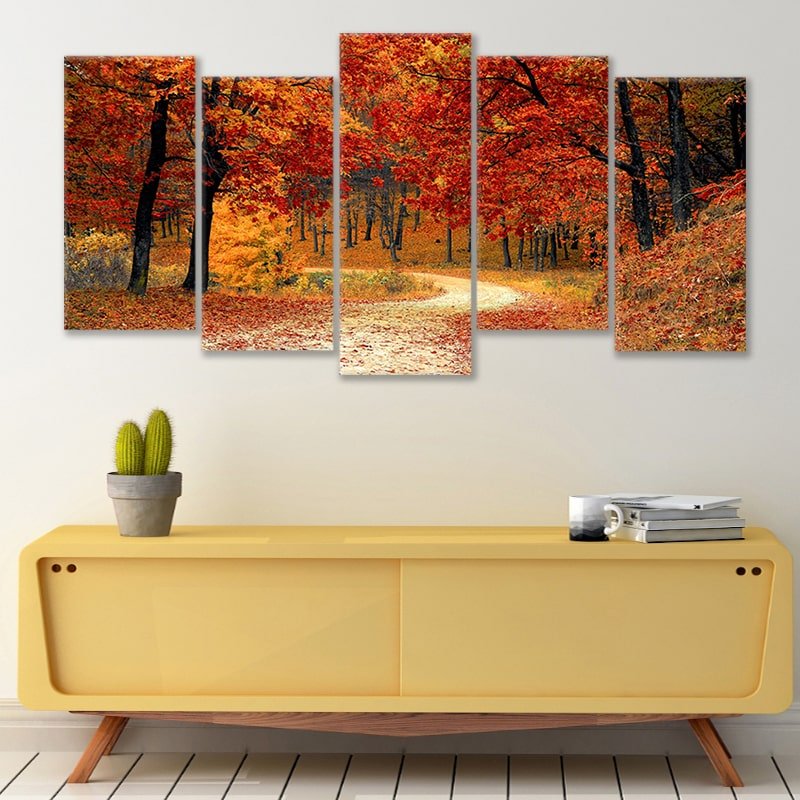 Autumn Forest Wall Art Canvas-Stunning Canvas Prints