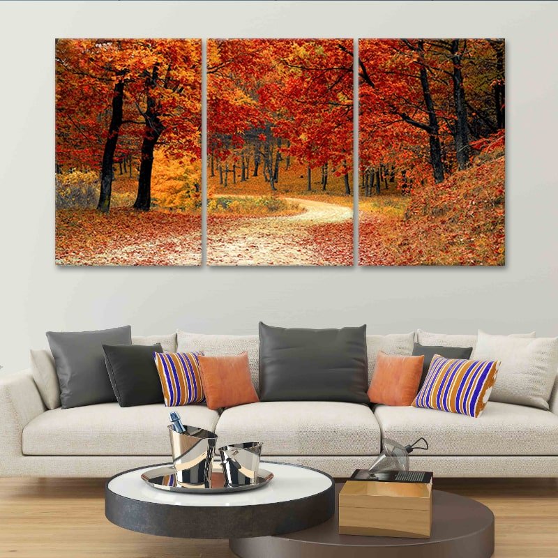 Autumn Forest Wall Art Canvas-Stunning Canvas Prints