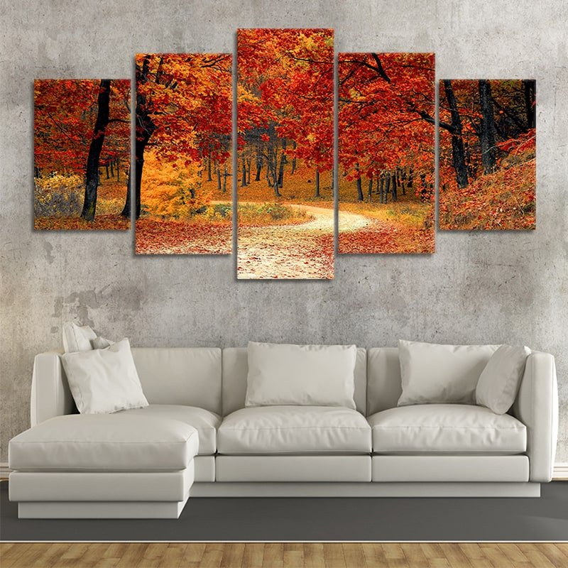 Autumn Forest Wall Art Canvas-Stunning Canvas Prints