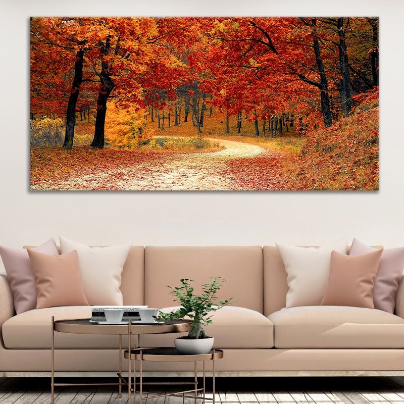 Autumn Forest Wall Art Canvas-Stunning Canvas Prints