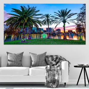 Orlando Skyline Wall Art Canvas-Stunning Canvas Prints