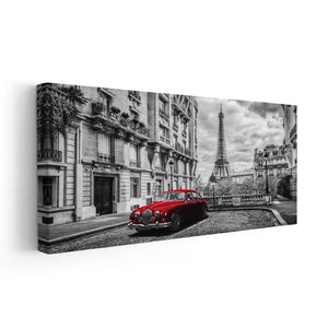 Paris Pop Skyline Wall Art Canvas-Stunning Canvas Prints