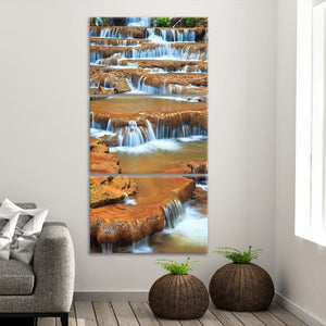 Peaceful Waterfall Wall Art Canvas-Stunning Canvas Prints