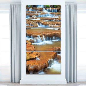 Peaceful Waterfall Wall Art Canvas-Stunning Canvas Prints