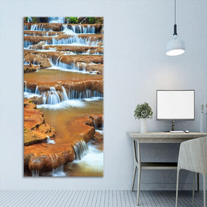 Peaceful Waterfall Wall Art Canvas-Stunning Canvas Prints