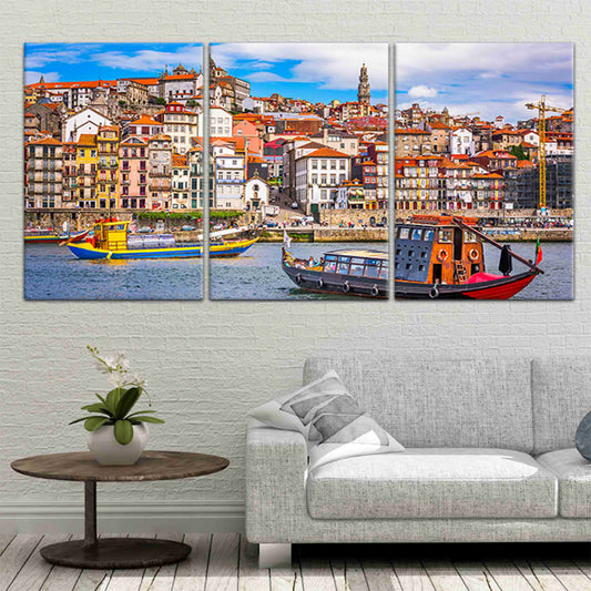 Porto Skyline Wall Art Canvas-Stunning Canvas Prints