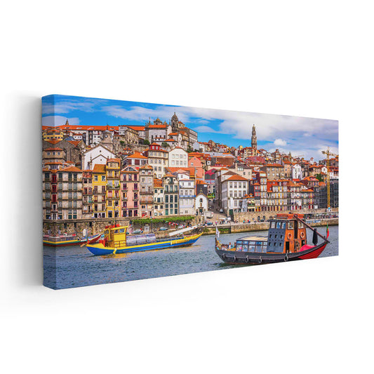 Porto Skyline Wall Art Canvas-Stunning Canvas Prints