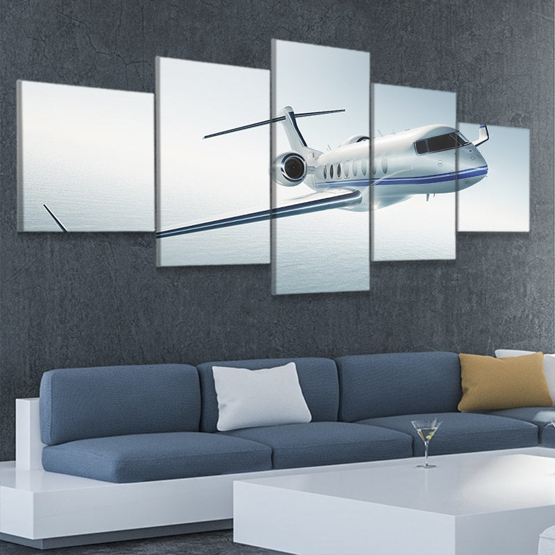 Private Jet Wall Art Canvas Print-Stunning Canvas Prints