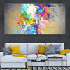 Large Colorful Abstract Lightbulb Wall Art For Living Room Wall-Stunning Canvas Prints