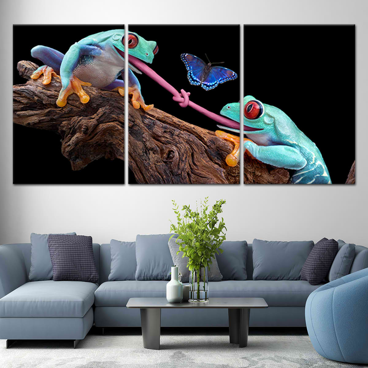 Tree Frogs Wall Art Canvas-Stunning Canvas Prints