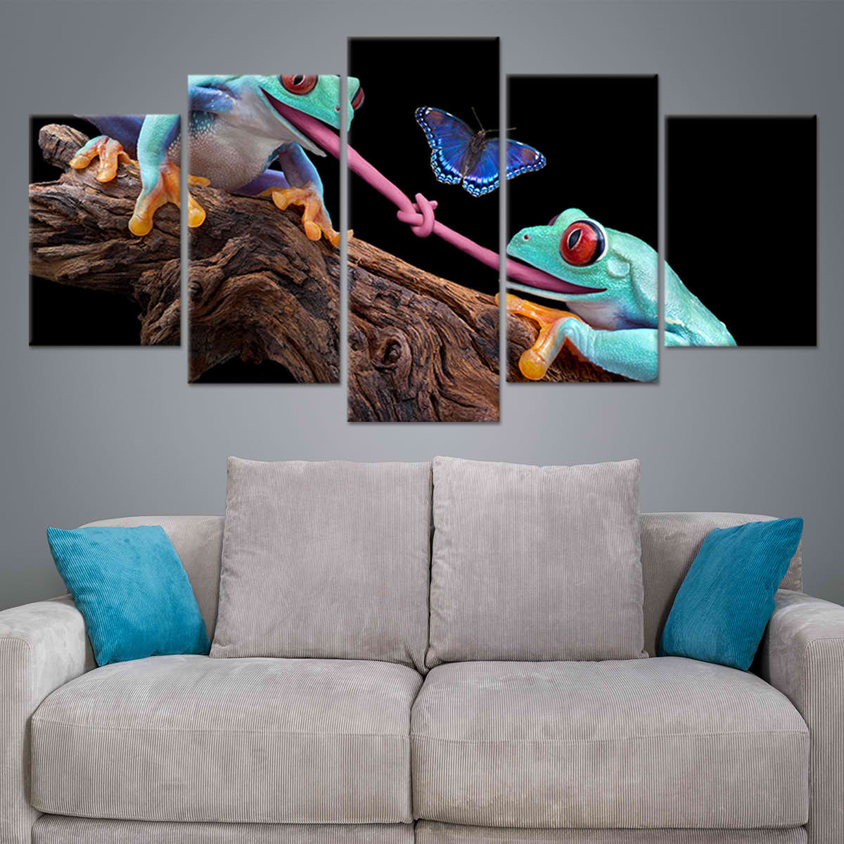 Tree Frogs Wall Art Canvas-Stunning Canvas Prints