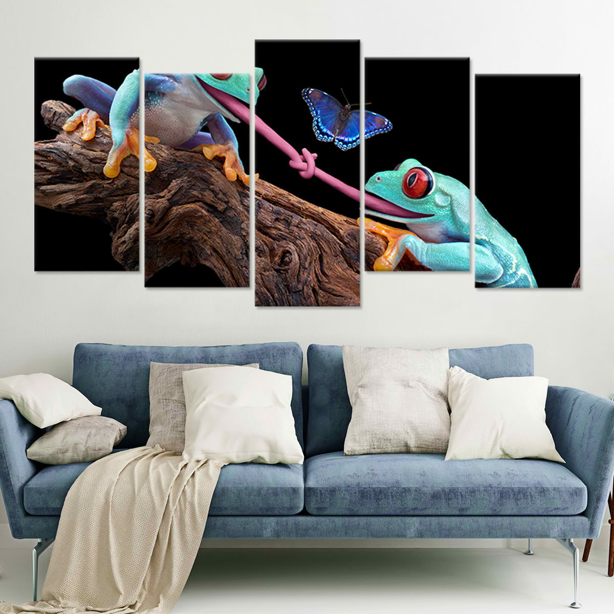 Tree Frogs Wall Art Canvas-Stunning Canvas Prints