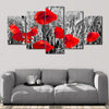 Red Poppies Wall Art Canvas Print-Stunning Canvas Prints