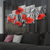 Red Poppies Wall Art Canvas Print-Stunning Canvas Prints