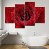 Valentine Red Rose Wall Art Canvas Print-Stunning Canvas Prints