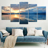 Sunset Lake Wall Art For Living Room Wall-Stunning Canvas Prints