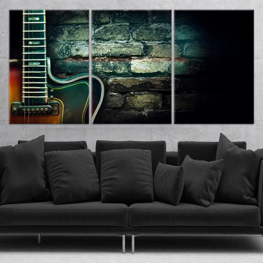 Rock Guitar Wall Art Canvas Print-Stunning Canvas Prints