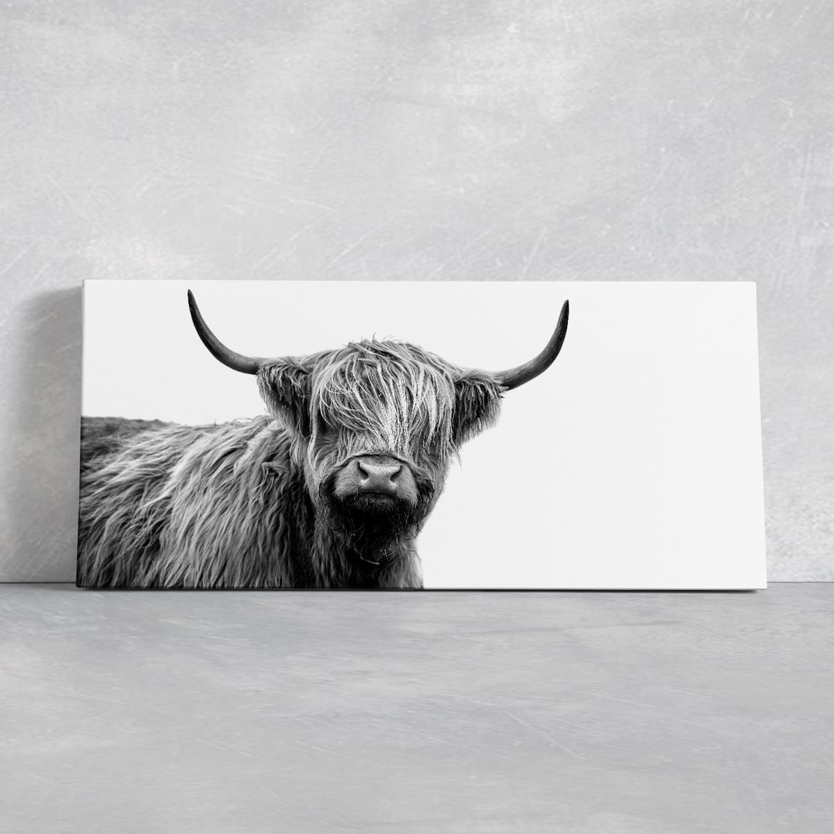 Scottish Highland Cow Wall Art For Living Room Wall-Stunning Canvas Prints